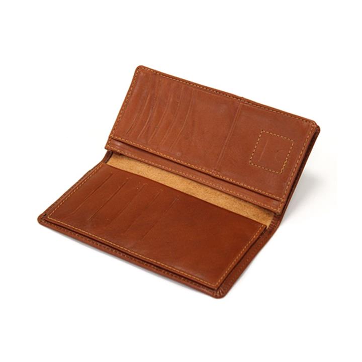 کیف پول کتی مردانه چرم طبیعی آروین چرم کد AR-206